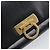 Borsa a tracolla Salvatore Ferragamo Gancini in pelle nera e oro Auth 199456 Nero D'oro - vista 18
