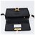 Borsa a tracolla Salvatore Ferragamo Gancini in pelle nera e oro Auth 199456 Nero D'oro - vista 9