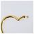 BALENCIAGA Orecchini Heart Pierce Metal Gold Tone Auth bs36916 - vista 3