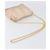 FENDI Schultertasche mit Kette Canvas Pink Gold Auth hk4075 Golden - Ansicht 7