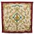 Hermès HERMES Carre 90 Scarf Silk Bordeaux Auth 199240 Bordò - vista 14