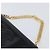 Borsa a mano con catena CHANEL Pelle verniciata Nero Oro CC Auth 201914V D'oro - vista 8