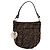 Borsa a mano FENDI Zucca Canvas Marrone Tono Oro 8BK044 Auth 199502V - vista 13
