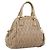 Borsa a mano Miu Miu Matelassé in pelle 2way Beige Tono Oro Auth 200801V