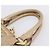 Borsa a mano Miu Miu Matelassé in pelle 2way Beige Tono Oro Auth 200801V - vista 14