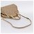 Borsa a mano Miu Miu Matelassé in pelle 2way Beige Tono Oro Auth 200801V - vista 8