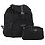PRADA Set di 2 pochette in nylon Nero Auth 196167