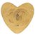 Orecchini Cuore CHANEL Metallo Tono Oro CC Auth 197921M - vista 3