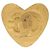 Orecchini Cuore CHANEL Metallo Tono Oro CC Auth 197921M - vista 8