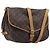 Borsa a tracolla LOUIS VUITTON Monogram Saumur 35 M42254 LV Auth ka6011 Monogramma