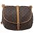 Borsa a tracolla LOUIS VUITTON Monogram Saumur 35 M42254 LV Auth ka6011 Monogramma - vista 2