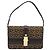 Borsa a tracolla BALLY Canvas Gold Brown Auth 199922A Marrone D'oro - vista 13