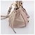 Borsa a mano Miu Miu Vitellolux in pelle 2way Beige Tono Oro Auth 200811 - vista 4