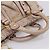 Borsa a mano Miu Miu Vitellolux in pelle 2way Beige Tono Oro Auth 200811 - vista 7