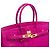 Hermès Borsa HERMES Birkin 35 in Pelli esotiche Rosa - 103878 - vista 7