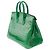 Hermès Borsa HERMES Birkin 25 in Pelli esotiche Verde - 103879 - vista 6