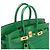 Hermès Borsa HERMES Birkin 25 in Pelli esotiche Verde - 103879 - vista 7