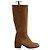 Stivali Sessun in camoscio camel Cammello