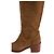 Stivali Sessun in camoscio camel Cammello - vista 4