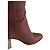 Botas Sessun de cuero marrón Castaño - vista 6