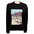 Felpa in cotone Plan C Black Multi Graphic Print Nero