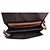 Borsa a tracolla Prada in pelle di vitello Antik Soun Cuoio Ebano marrone con placca logo - vista 6