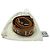 Tracolla in jacquard Anagram Loewe Tan Shimmer Cammello - vista 2