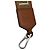 Tracolla in jacquard Anagram Loewe Tan Shimmer Cammello - vista 3