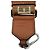 Tracolla in jacquard Anagram Loewe Tan Shimmer Cammello - vista 4