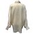 Blusa Oversized Brunello Cucinelli Marfil con Rayas Negras Beige - vista 3