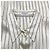 Blusa Oversized Brunello Cucinelli Marfil con Rayas Negras Beige - vista 4