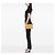 Borsa a tracolla Peyton in pelle goffrata Yellow Burberry Grain Check Giallo - vista 6