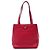 Prada Vitello Daino Tote Rot