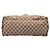 Borsa Tote Gucci Medium GG Canvas Bamboo Libeccio Marrone - vista 3