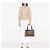 Borsa Tote Gucci Medium GG Canvas Bamboo Libeccio Marrone - vista 6