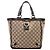 Borsa Tote Gucci GG Canvas Abbey D Ring Beige