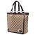 Borsa Tote Gucci GG Canvas Abbey D Ring Beige - vista 2
