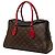 Borsa Satchel Louis Vuitton Monogram Tuileries Marrone - vista 2