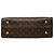 Borsa Satchel Louis Vuitton Monogram Tuileries Marrone - vista 3