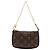 Borsa a mano Louis Vuitton Monogram Mini Pochette Accessoires Marrone