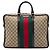 Pasta de Negócios Gucci GG Canvas Web Bege
