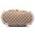 Borsa Satchel Gucci GG Canvas Sukey Oro D'oro - vista 3
