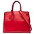 Borsa City Steamer MM Louis Vuitton in pelle rossa Rosso
