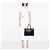 Prada Large Double Satchel aus Saffiano-Leder in Schwarz - Ansicht 5