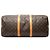 Borsa da viaggio Louis Vuitton Monogram Keepall Bandouliere 50 Marrone - vista 3
