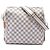 Borsa a tracolla Louis Vuitton Damier Azur Naviglio bianca Bianco