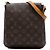 Borsa a tracolla Louis Vuitton Monogram Musette Salsa PM marrone con tracolla corta