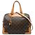 Borsa Satchel Louis Vuitton Monogram Retiro PM Marrone