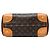 Borsa Satchel Louis Vuitton Monogram Retiro PM Marrone - vista 3