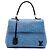 Borsa Satchel Louis Vuitton Cluny BB in pelle Epi Denim blu